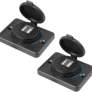 Carregador Veicular USB Rápido 2 Saídas 3.1A para Carro